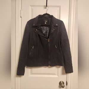 Kut from the Kloth Blue Moto Jacket